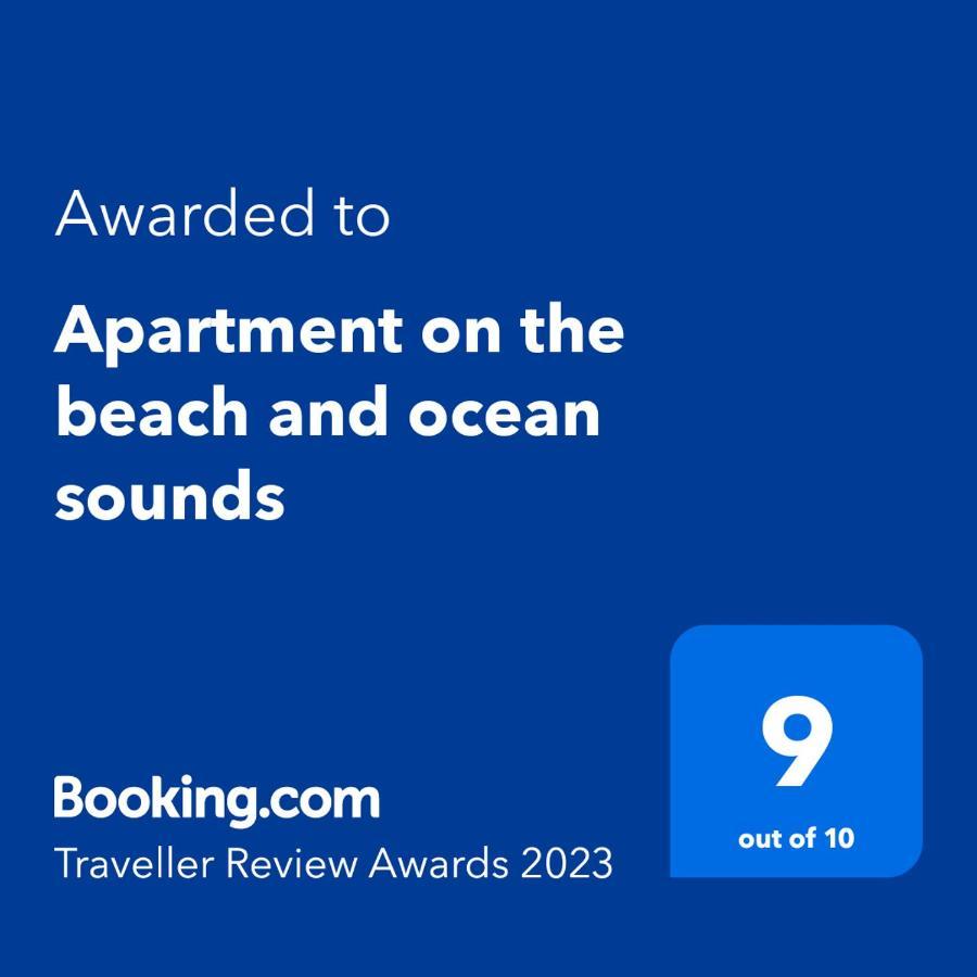 Apartment On The Beach And Ocean Sounds Fasnia Exterior photo